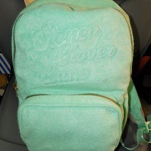 Stoney Clover Lane x Target Light Green Bookbag Terry cloth NEW